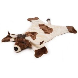 Longhorn Cow Animal Rug